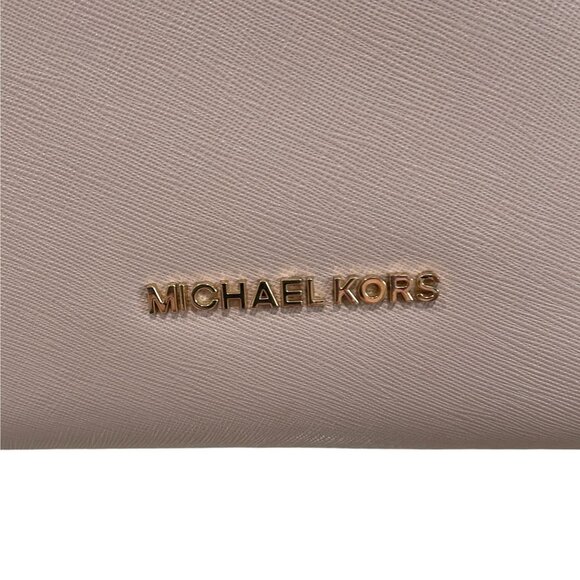 Michael Kors Blush Pink Saffiano Leather Crossbody Shoulder Bag Gold Hardware - Picture 8 of 8